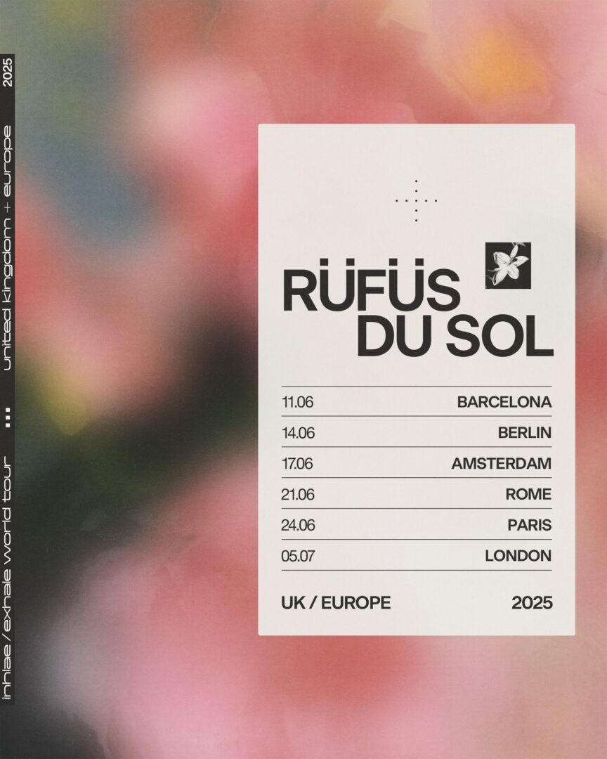 RÜFÜS DU SOL's Biggest UK Headline Show Ever Announced: Get Ready for a Spectacular Performance in London!